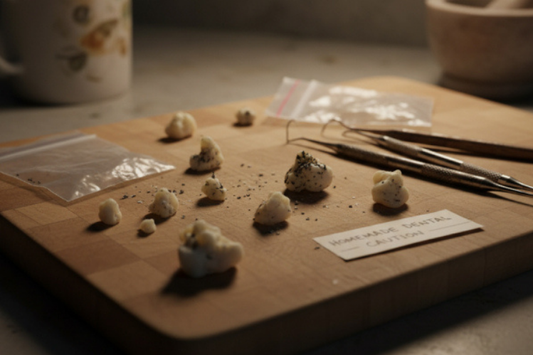 Homemade teeth fillings