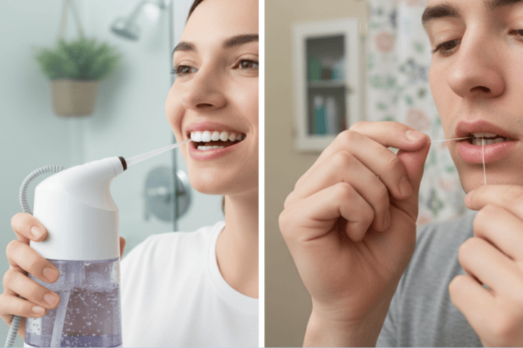Water flossing vs flossing