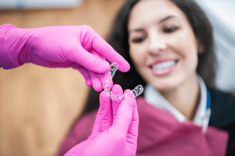 Clear aligners to reduce diabetes
