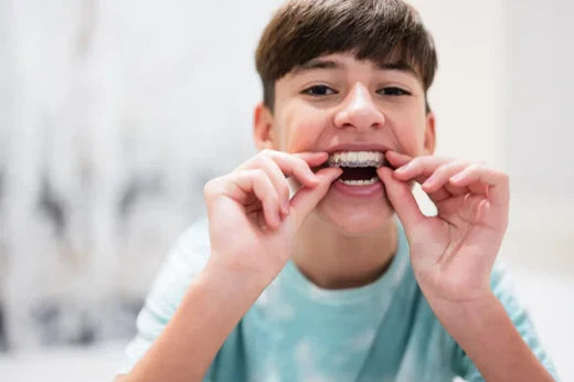 clear braces
