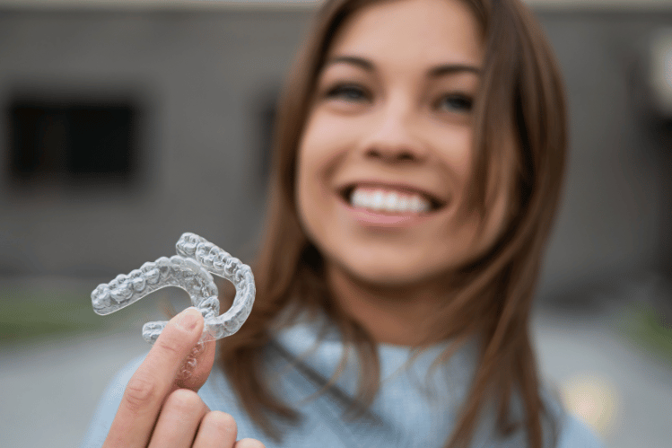 Clear aligners for adults