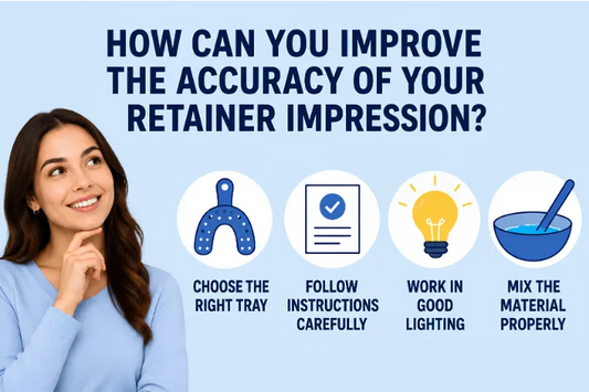 A girl wondering how to improve impressions with visual steps
