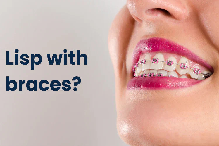  An image of a woman with braces