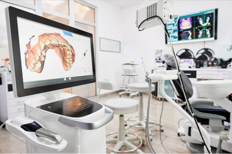 Dental scanner for bite correction