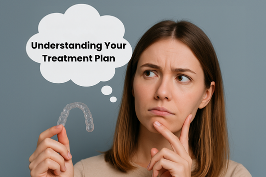 A woman wondering what to expect from aligners