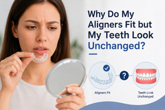 Why Do My Aligners Fit but My Teeth Look Unchanged?