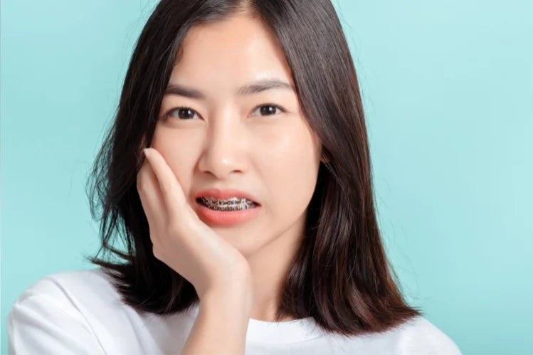 wearing braces