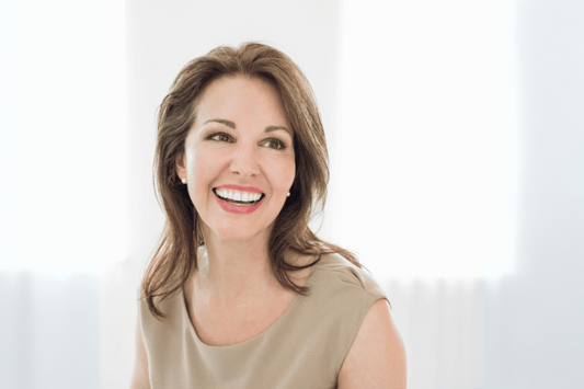 Women looking confident with her dream smile