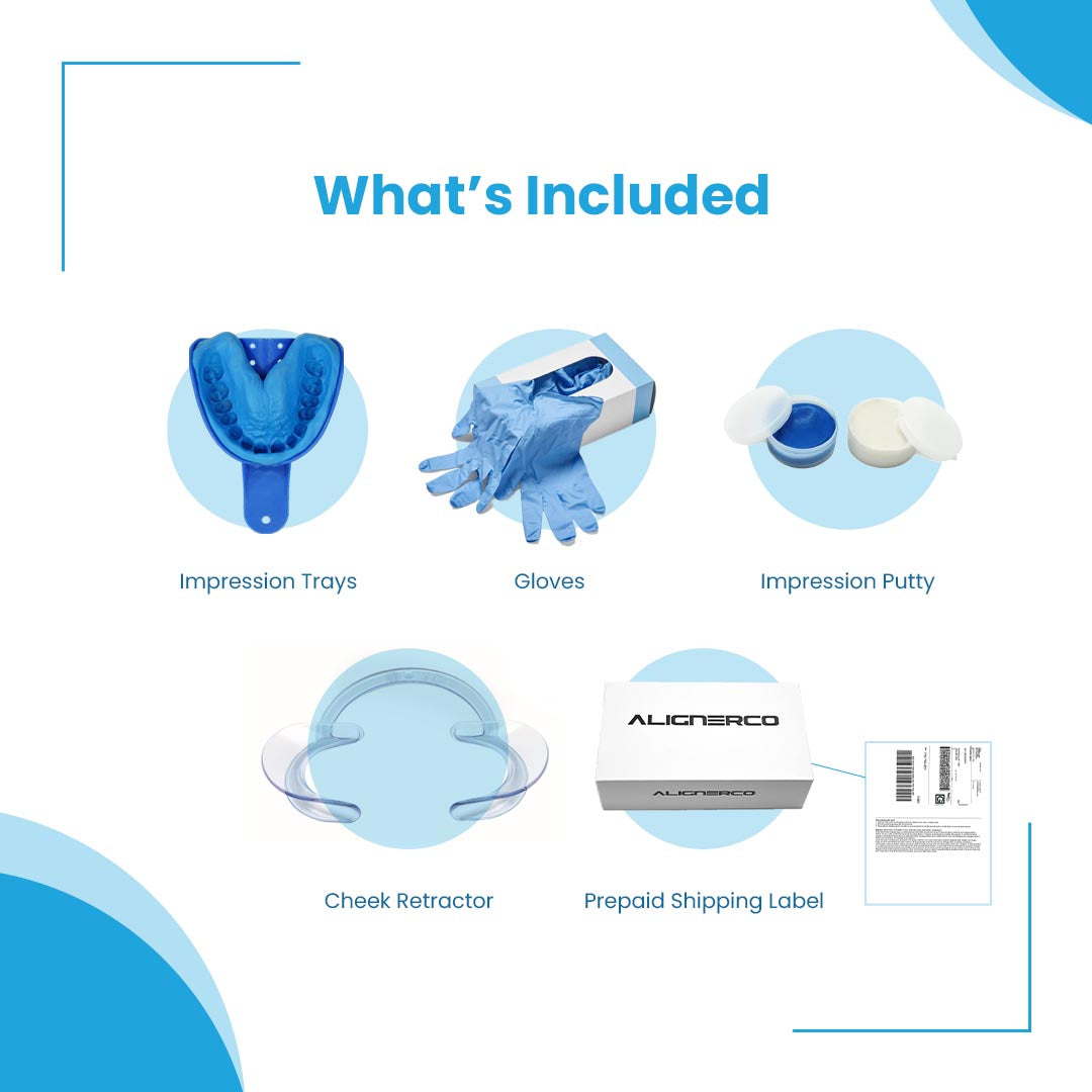 Start your teeth straightening journey with an impression kit | AlignerCo
