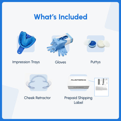 Kit First Plan - Complete Teeth Straightening Impression Kit