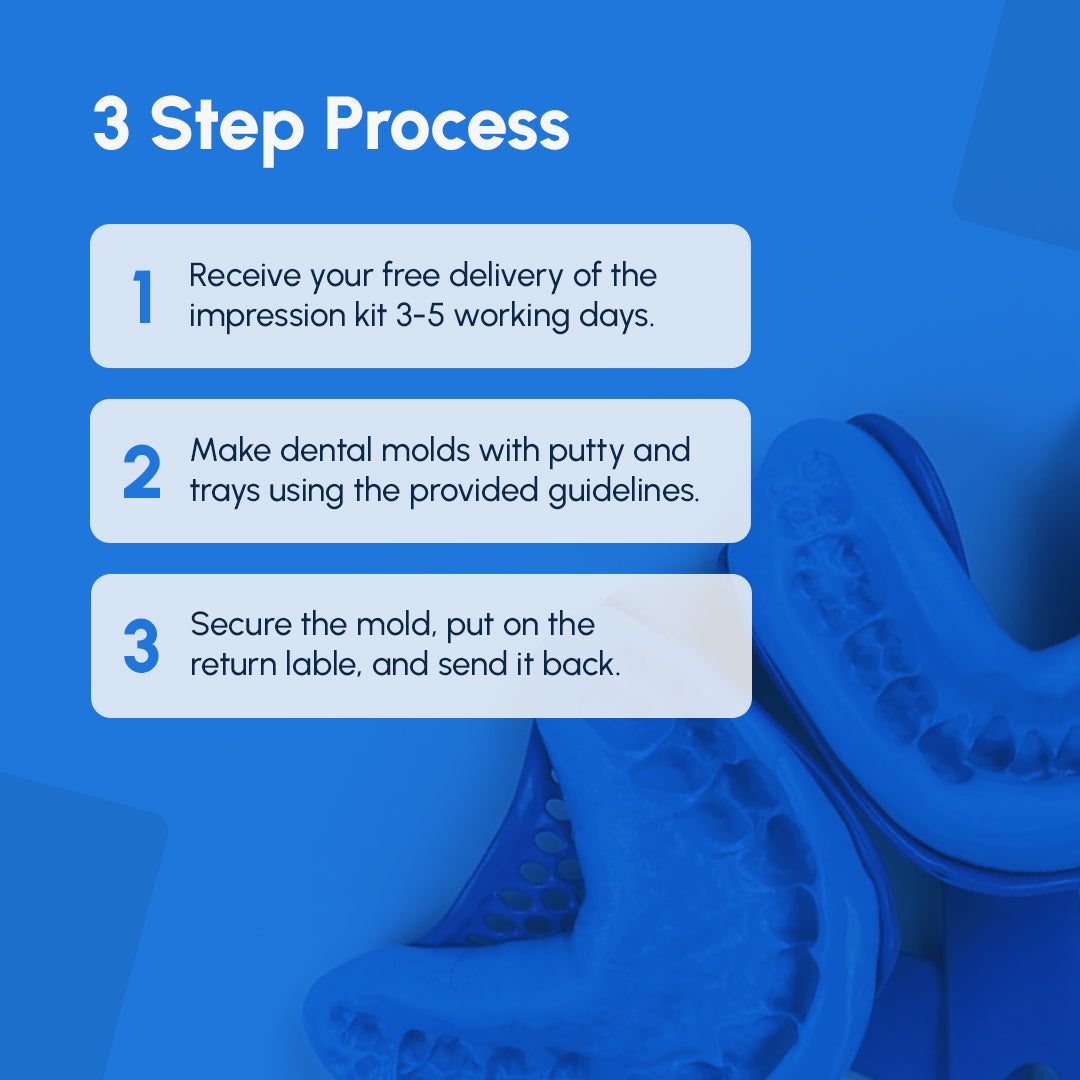 Kit First Plan - Complete Teeth Straightening Impression Kit