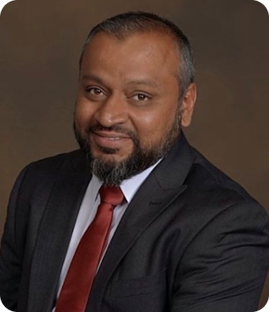 An image of a doctor smiling