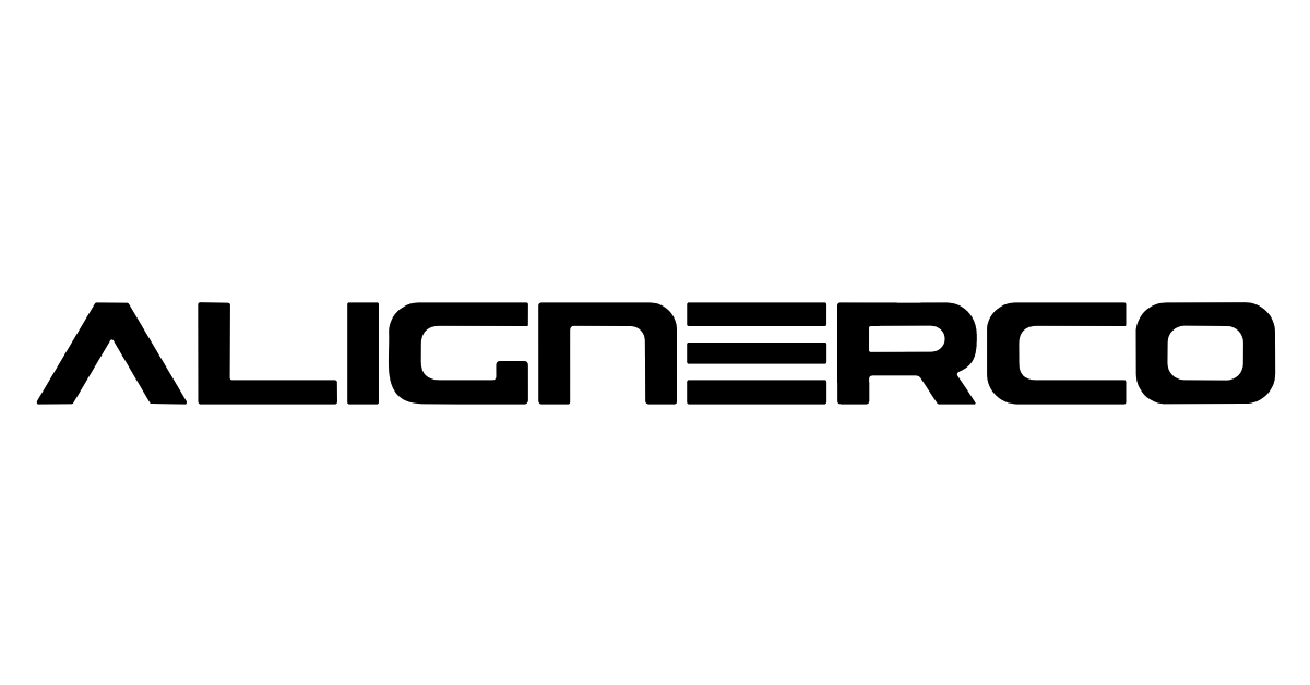 The picture alignerco.com shows when its homepage is shared